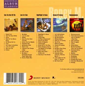 5CD/Set di cofanetti Boney M.: Original Album Classics