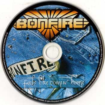 CD Bonfire: Feels Like Comin' Home