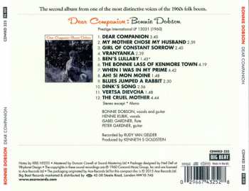 CD Bonnie Dobson: Dear Companion