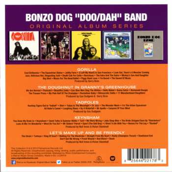 5CD/Set di cofanetti Bonzo Dog Doo-Dah Band: Original Album Series