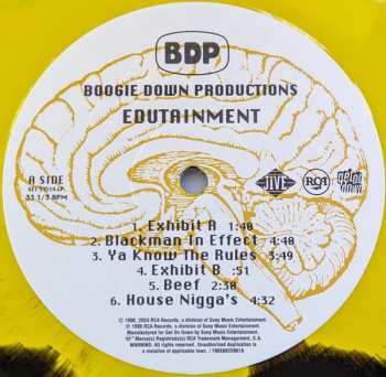 2LP Boogie Down Productions: Edutainment CLR | LTD