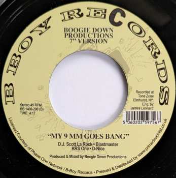 SP Boogie Down Productions: Poetry / My 9mm Goes Bang LTD