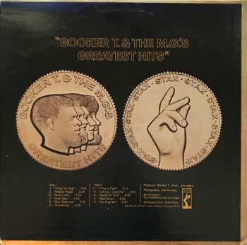 LP Booker T & The MG's: Booker T. & The M.G.'s Greatest Hits