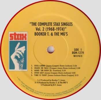2LP Booker T & The MG's: The Complete Stax Singles, Vol. 2 (1968-1974) LTD | CLR