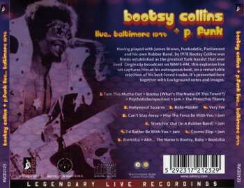 CD Bootsy's Rubber Band: Live... Baltimore 1978