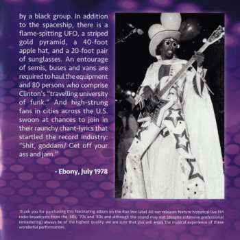 CD Bootsy's Rubber Band: Live... Baltimore 1978