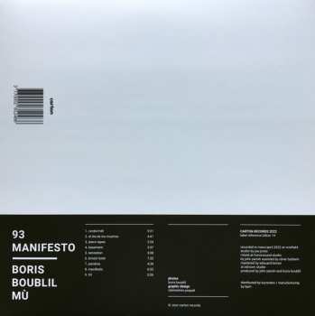LP Boris Boublil : Mù: 93 Manifesto