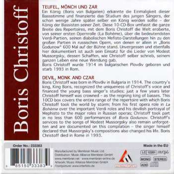 10CD/Set di cofanetti Boris Christoff: Teufel, Mönch And Zar