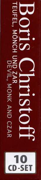 10CD/Set di cofanetti Boris Christoff: Teufel, Mönch And Zar