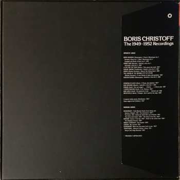3LP/Set di cofanetti Boris Christoff: The 1949-1952 Recordings (3xLP + BOX + BOOKLET)