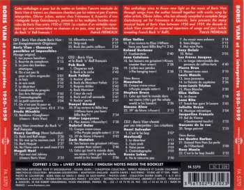 3CD Various: Boris Vian Et Ses Interprètes 1950-1959 (Chansons, Rock 'N' Roll Et Créations)