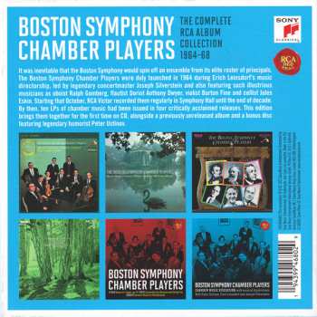 10CD/Set di cofanetti Boston Symphony Chamber Players: The Complete RCA Album Collection 1964-68