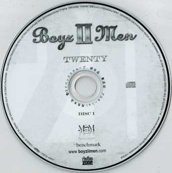 2CD Boyz II Men: Twenty