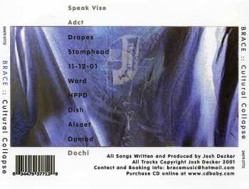 CD Brace: Cultural Collapse