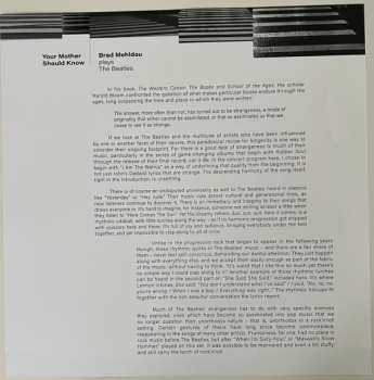 LP Brad Mehldau: Your Mother Should Know: Brad Mehldau Plays The Beatles