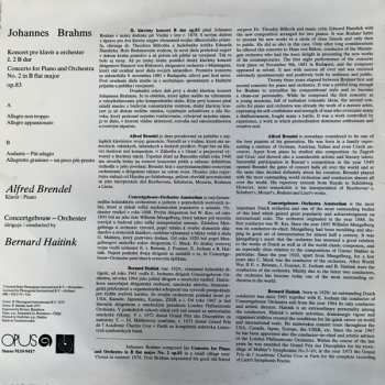LP Johannes Brahms: Klavierkonzert Nr. 2