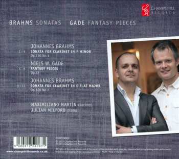 CD Johannes Brahms: Sonatas / Fantasy Pieces