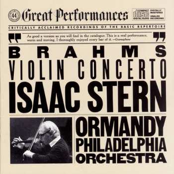 Album Johannes Brahms: Violin Concerto In D Major