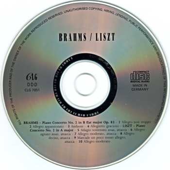 CD Johannes Brahms: Piano Concertos