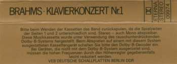Set di cofanetti/2MC Johannes Brahms: Die Klavierkonzerte