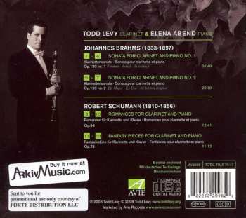 CD Robert Schumann: Brahms Schumann