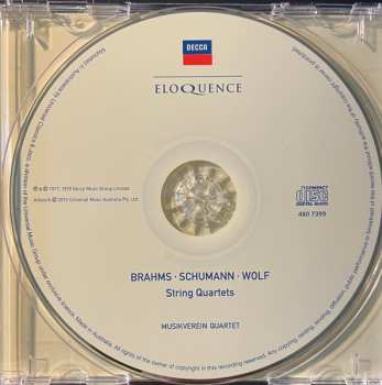 CD Robert Schumann: Quartet No. 3 / Quartet No. 1 / Italian Serenade