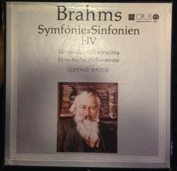 4LP/Set di cofanetti Johannes Brahms: Symfónie · Sinfonien I-IV