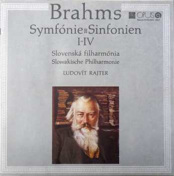 4LP/Set di cofanetti Johannes Brahms: Symfónie · Sinfonien I-IV