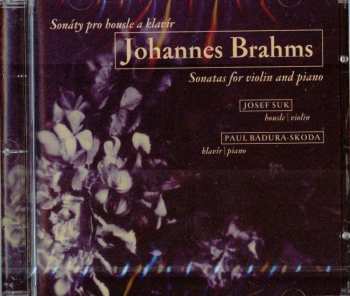 CD Josef Suk: Brahms: Sonáty pro housle a klavír