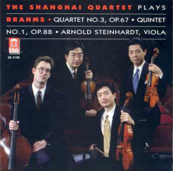 CD Johannes Brahms: Quartet No.3, Op. 67 / Quintet No.1, Op.88