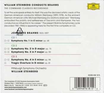 3CD Johannes Brahms: The Symphonies