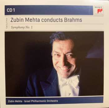 4CD/Set di cofanetti Johannes Brahms: Zubin Mehta Conducts Brahms (Symphonies Nos. 1-4 • Tragic Overture • Haydn Variations)
