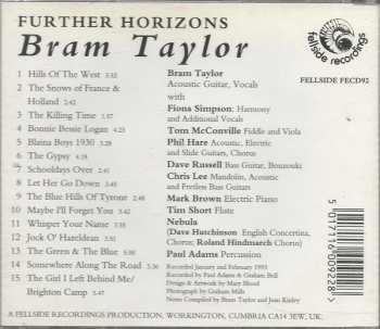 CD Bram Taylor: Further Horizons 