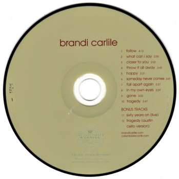CD Brandi Carlile: Brandi Carlile
