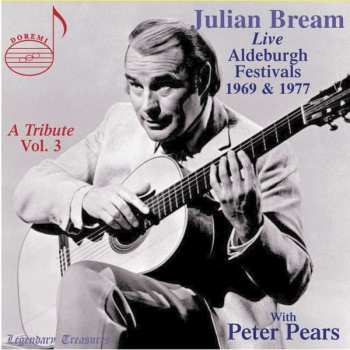 CD Bream/pears: Julian Bream Live, Vol.3