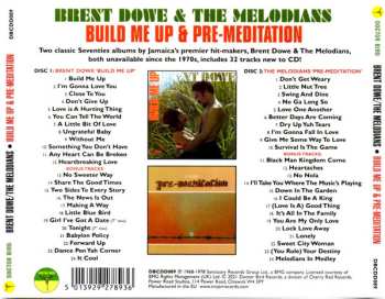 2CD The Melodians: Build Me Up & Pre-Meditation