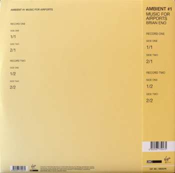 2LP Brian Eno: Ambient 1 (Music For Airports) LTD