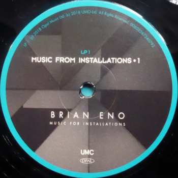 9LP/Set di cofanetti Brian Eno: Music For Installations LTD