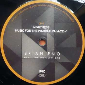 9LP/Set di cofanetti Brian Eno: Music For Installations LTD