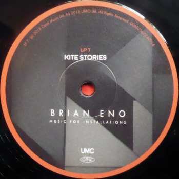 9LP/Set di cofanetti Brian Eno: Music For Installations LTD