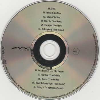 2CD Brian Ice: Greatest Hits & Remixes