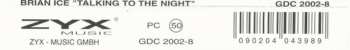 CD Brian Ice: Talking To The Night / Walking Away