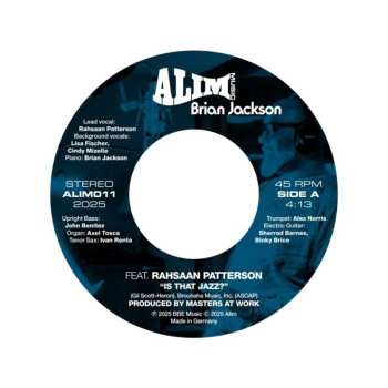 Album Rahsaan Patterson: Is That Jazz?