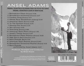 CD Brian Keane: Ansel Adams - Original Soundtrack Recording From the Film by Ric Burns - Original Soundtrack Score by Brian Keane