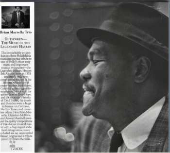 Album Brian Marsella Trio: Outspoken – The Music Of The Legendary Hasaan