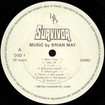 LP Brian May: Survivor (Original Motion Picture Soundtrack)