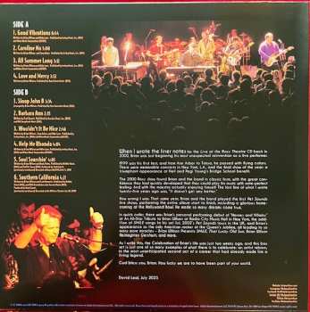 3LP/Set di cofanetti Brian Wilson: Live At The Roxy! Theatre CLR | DLX