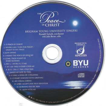 CD Brigham Young University Singers: The Peace Of Christ