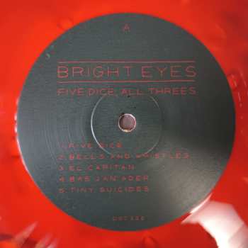 2LP Bright Eyes: Five Dice, All Threes CLR | LTD