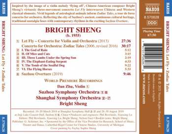 CD Bright Sheng: Let Fly • Zodiac Tales